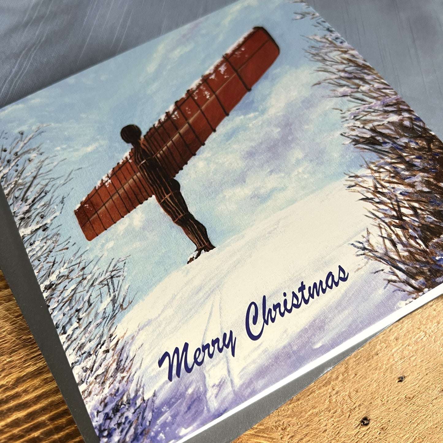 Snow Angel Christmas card