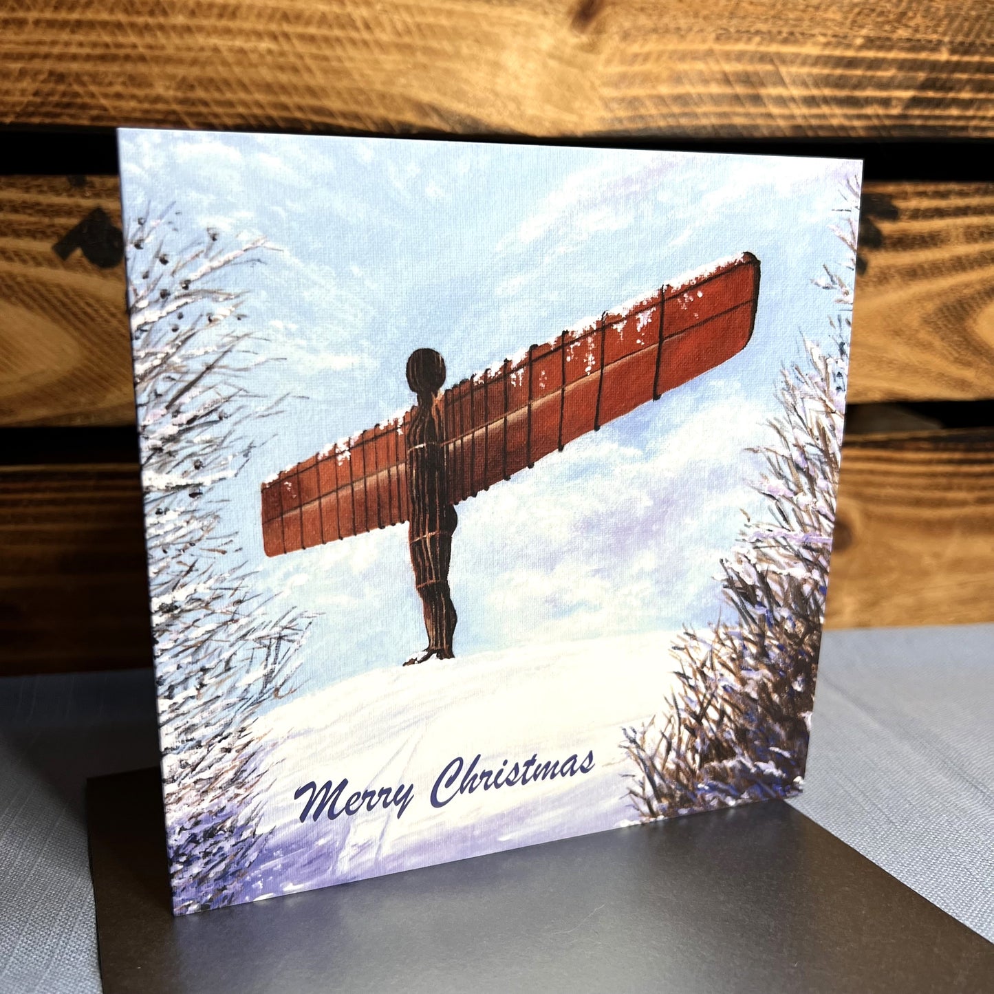 Snow Angel Christmas card