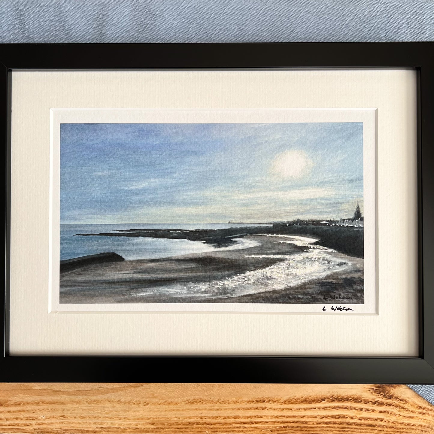 Cullercoats Bay giclee print