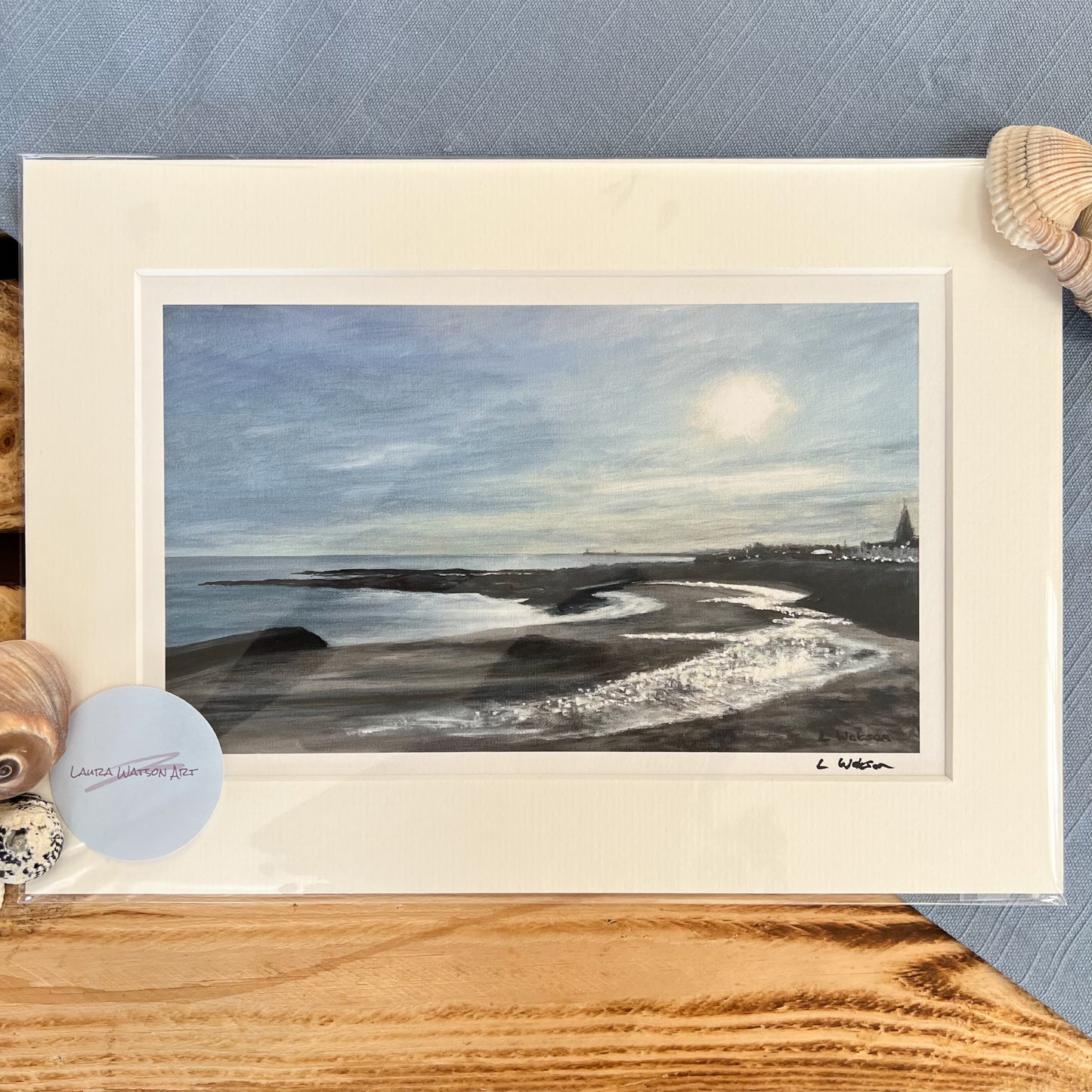 Cullercoats Bay giclee print