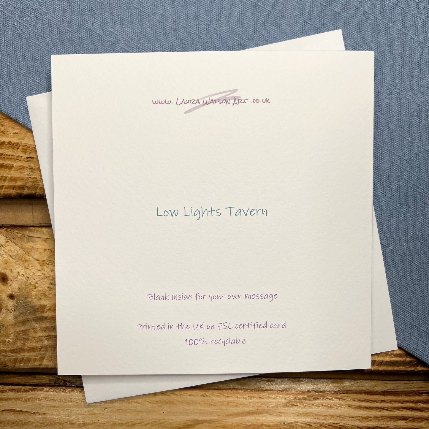 Low Lights Tavern greetings card