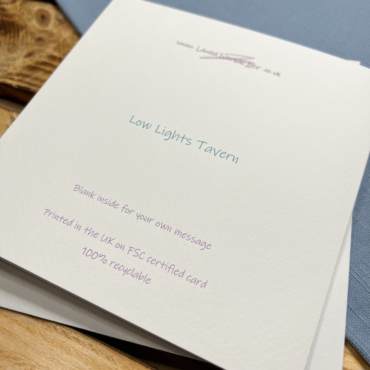 Low Lights Tavern greetings card