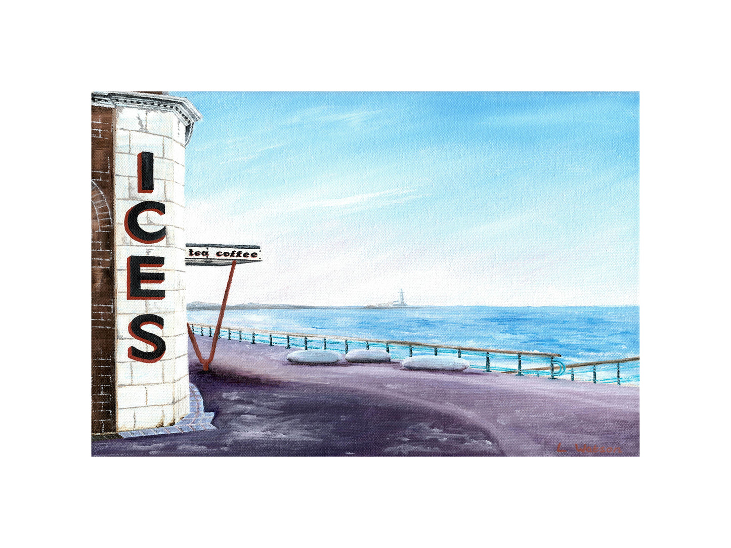 Rendezvous Cafe giclee print