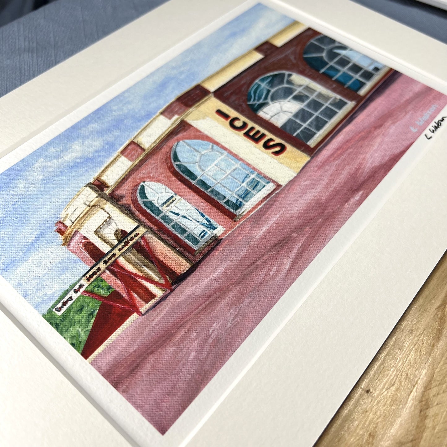 Rendezvous Cafe giclee print