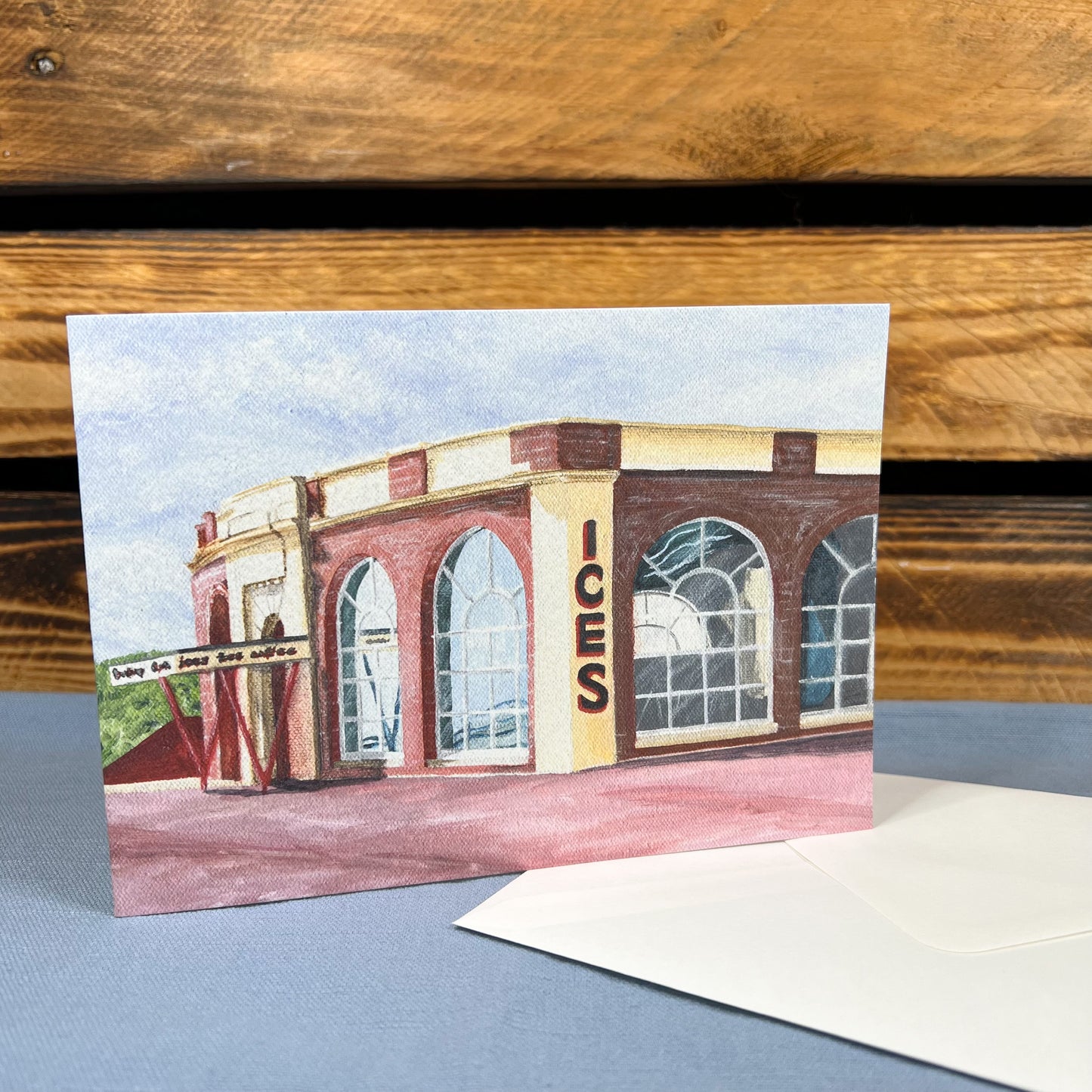 Rendezvous Cafe greetings card