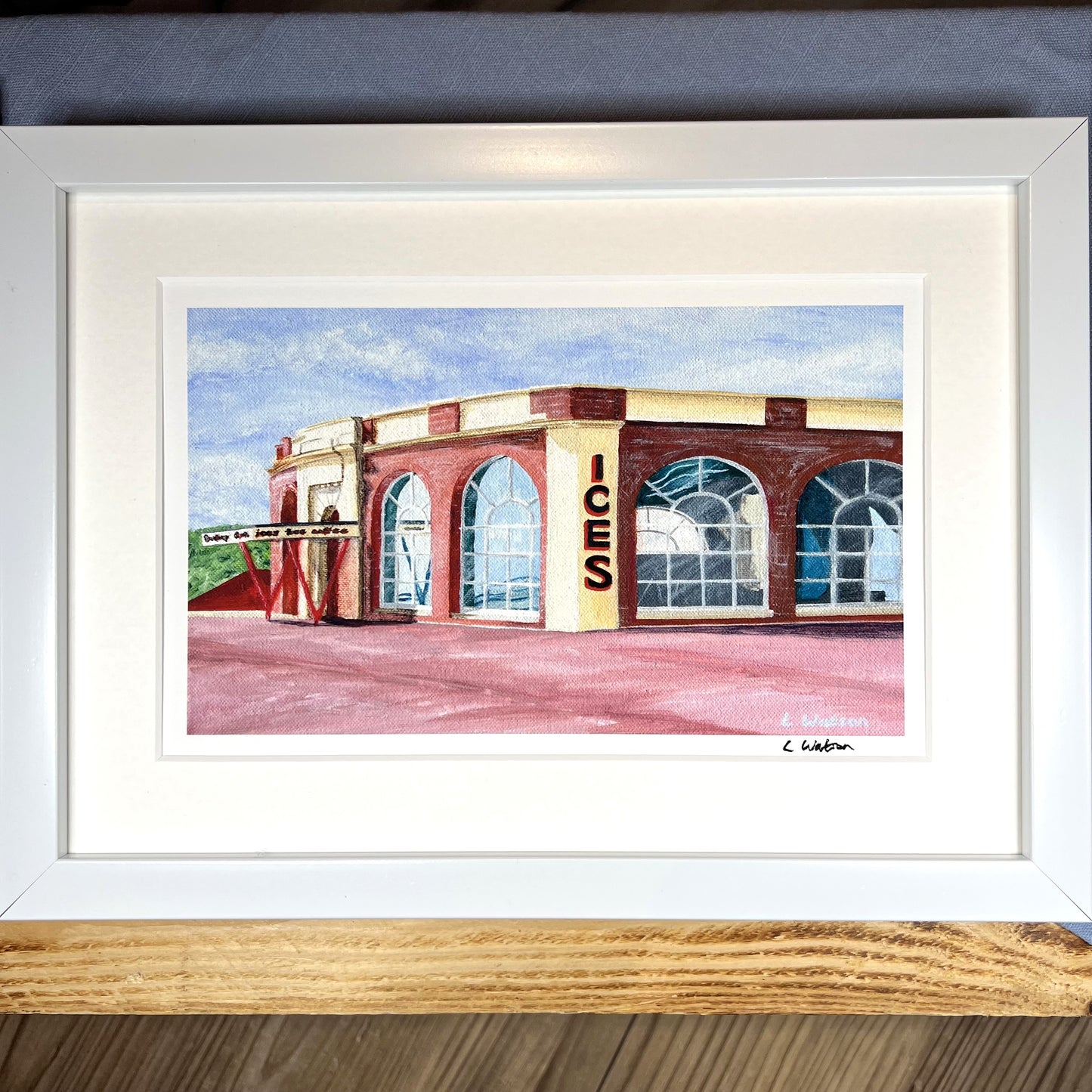 Rendezvous Cafe giclee print