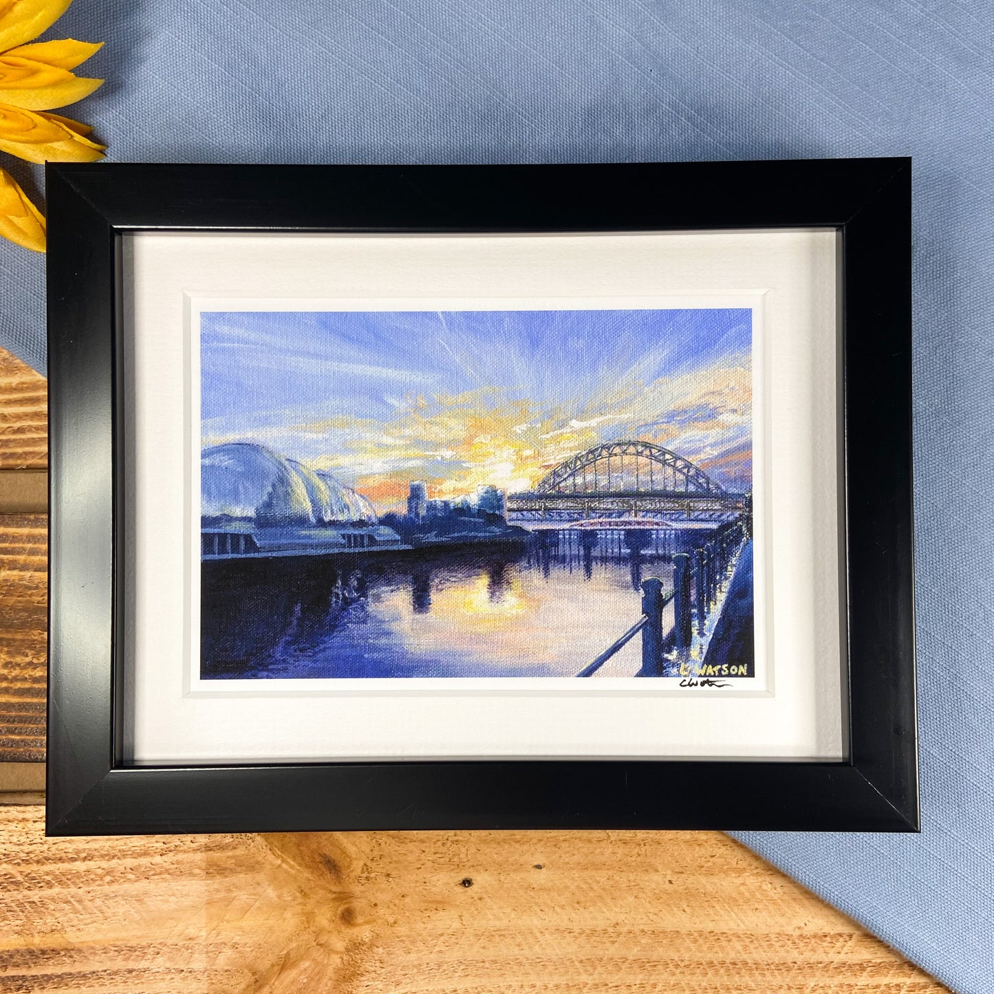 River Tyne giclee print