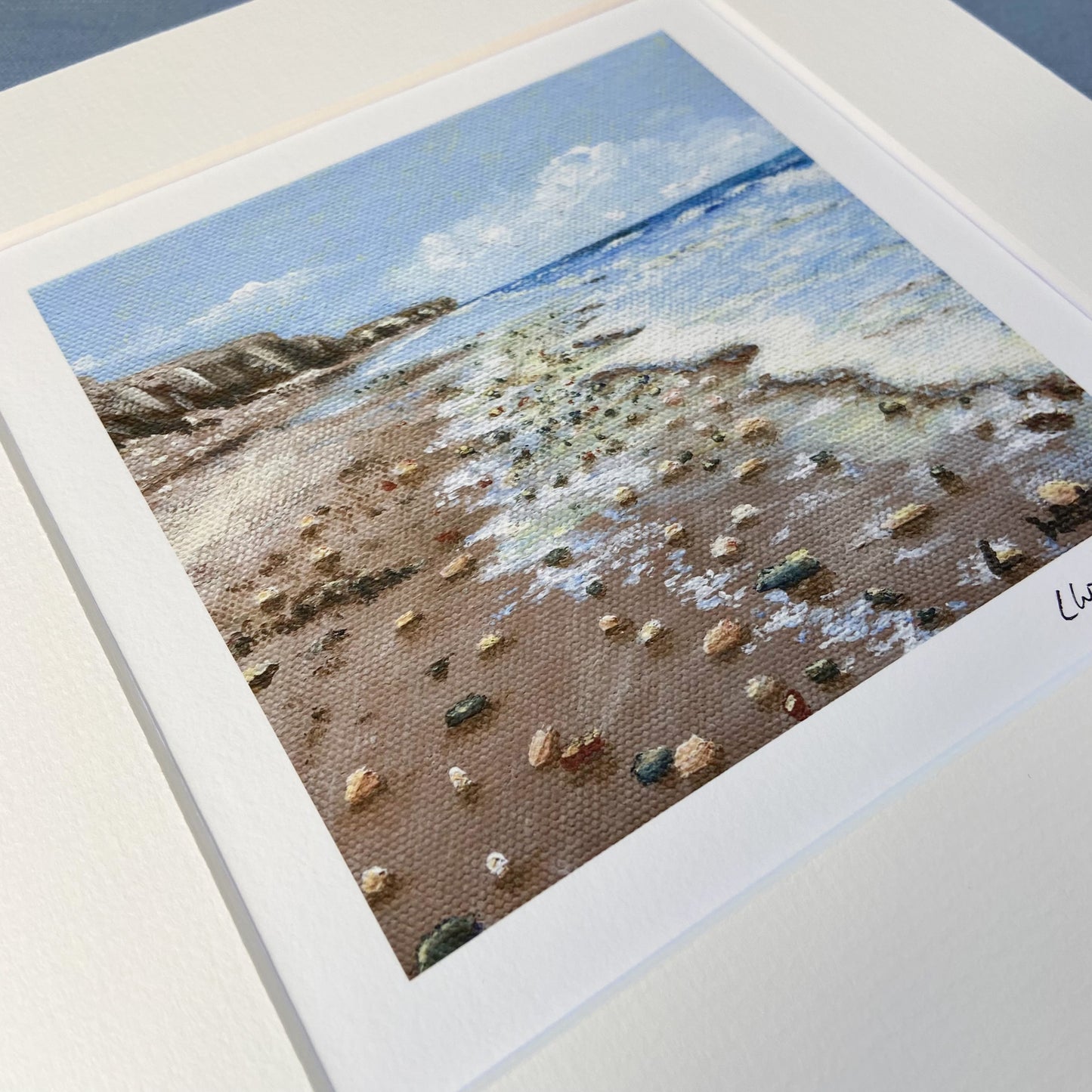 Seaham Beach giclee print