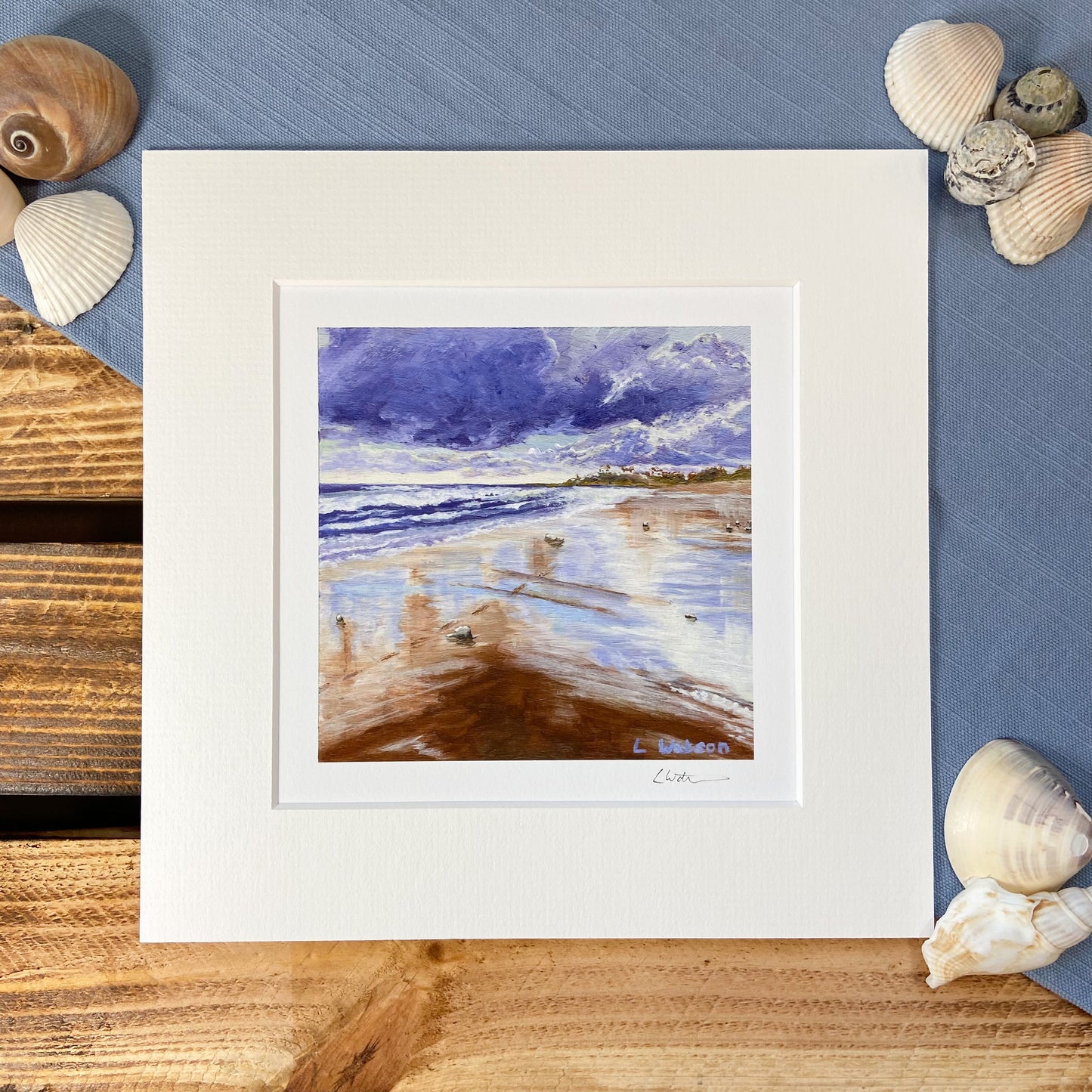 Seaton Sluice giclee print