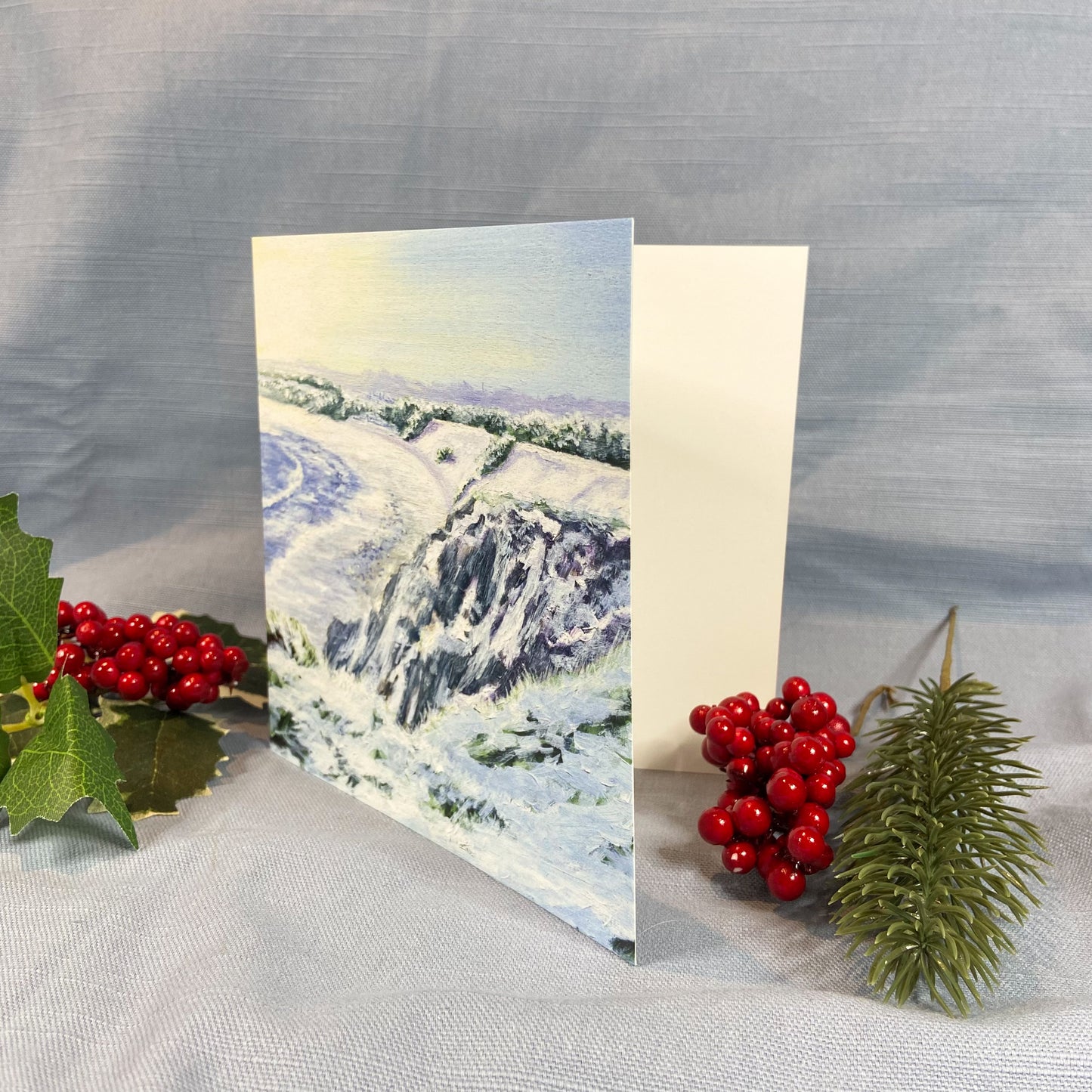 Towards Primrose Valley Christmas card